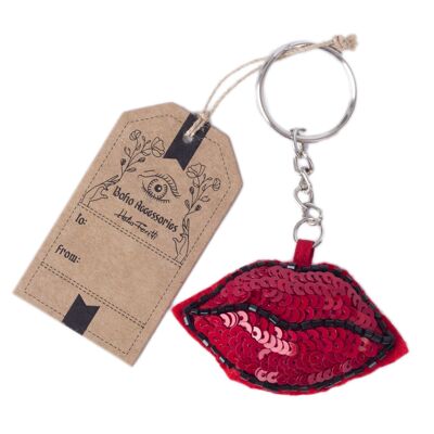 Lips keychain hf