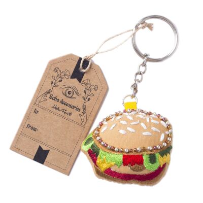 Burger keychain hf