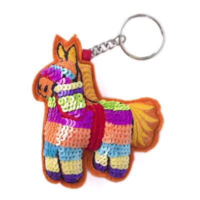 Burrito piñata keychain hf