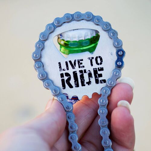 Bike Chain Bottle Opener - Novelty Bike Gifts