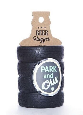 Tire Beer Hugger Cooler - Park/Chill 2