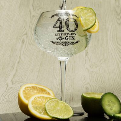 Gin Bloom Glas - 40