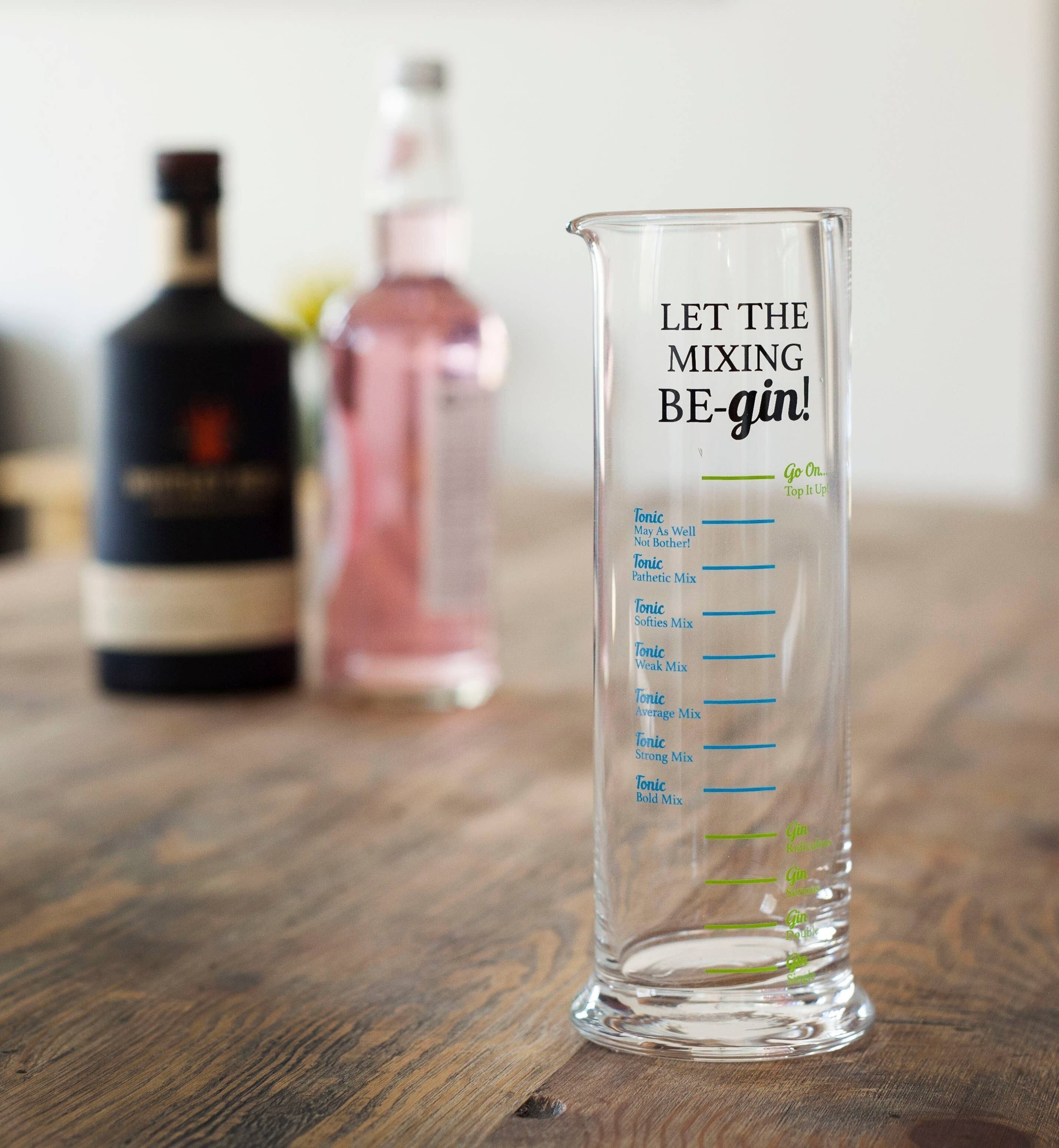 Lassen Sie die Mischung Gin sein