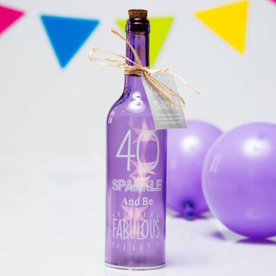 Starlight-Flasche - 40