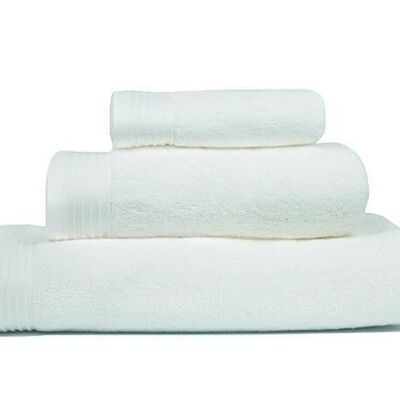 Asciugamano ospiti Premium - 001 bianco