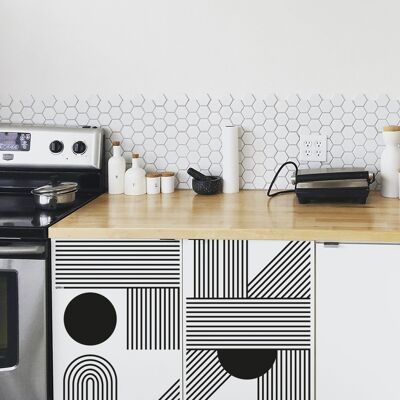 Selbstklebende deko-papierrolle - graphic