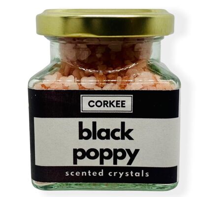 Black Poppy Scented Crystals - 145g