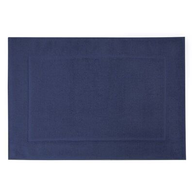 Bath mat 50 x 70 cm Basic bath rug 543 jeans / dark blue