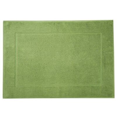 Bath mat 50 x 70 cm Basic bath rug 522 moss / green