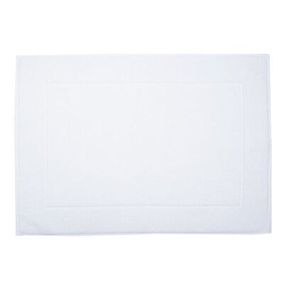 Bath mat 50 x 70 cm Basic bath rug 001 white