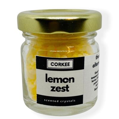 Lemon Zest Scented Crystals - 50g