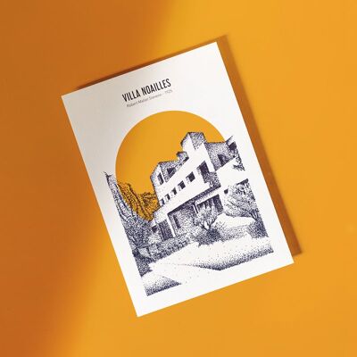 Carte postale Villa Noailles