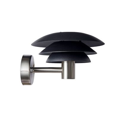 DL20 OUTDOOR Wall Lamp Black/Steel