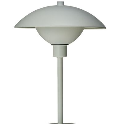 Roma White Table Lamp - Rechageable