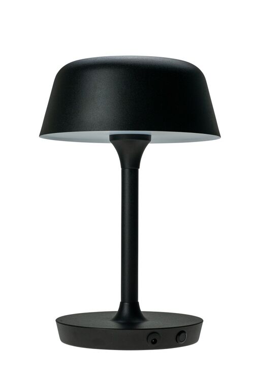 Valencia LED rechargeable Table lamp matt black