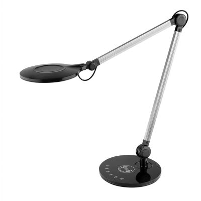 Lampe de Table Smart Lights Noir - Chargeur QI