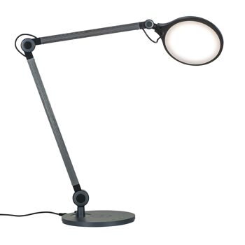 Lampe de table SMART LIGHT Gris - Chargeur QI 2