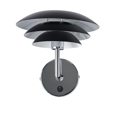Lampada da parete nera DL20