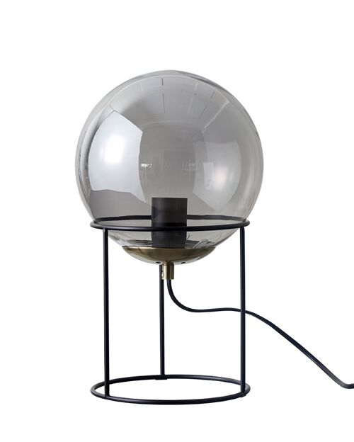 Moon Table lamp Smoked glass H34 D20