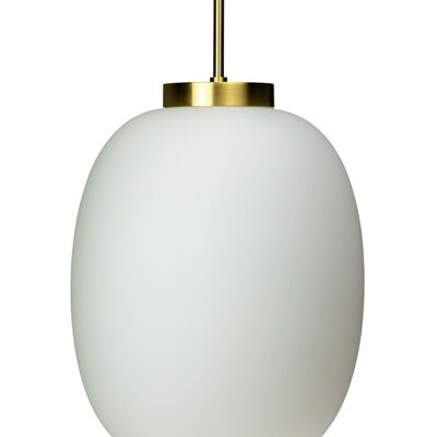 DL39 Opal/ brass pendant