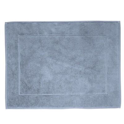 Badematte 67 x 120 cm Basic Badeteppich 139 Taubenblau