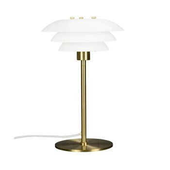 Lampe de table DL20 Opale/ Laiton 1