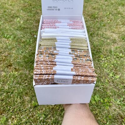 50 coupons imprimés 50 x 50 cm - Le Tissu by Domotex