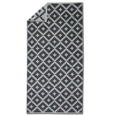 Bath towel diamonds Graphics | 009 anthracite