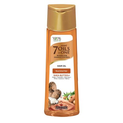 Emami - 7 Oils in One Hair Oil for Nourished Hair - Shea butter (200ml)