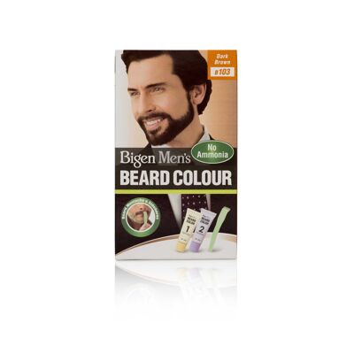 Bigen Men’s Beard Colour - B103 - Dark Brown - Single