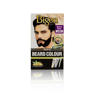 Bigen Men’s Beard Colour - B101 - Natural Black - 3-Pack