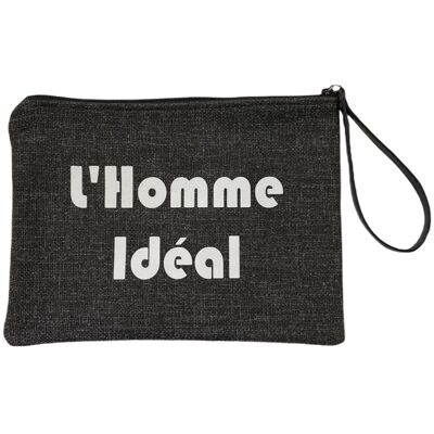 Estuche L, El hombre ideal, negro anjou