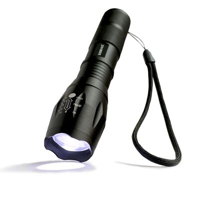 Lampe torche tactique à LED puissante - 5 modes