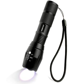 Lampe torche tactique à LED puissante - 5 modes 2