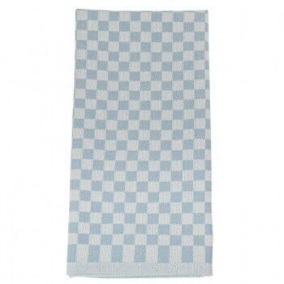 Checked tea towels - 006 blue