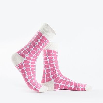 Socken Pink Line