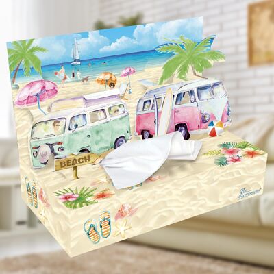 "California" 3D DECO box of tissues