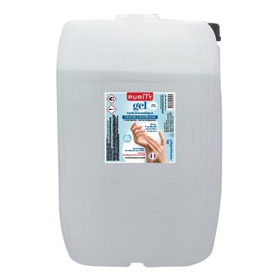 Bidon de 20 litres - Gel Hydroalcoolique Purity 703 - Sans parfum