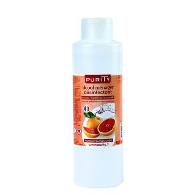 Grapefruit scent disinfectant household alcohol