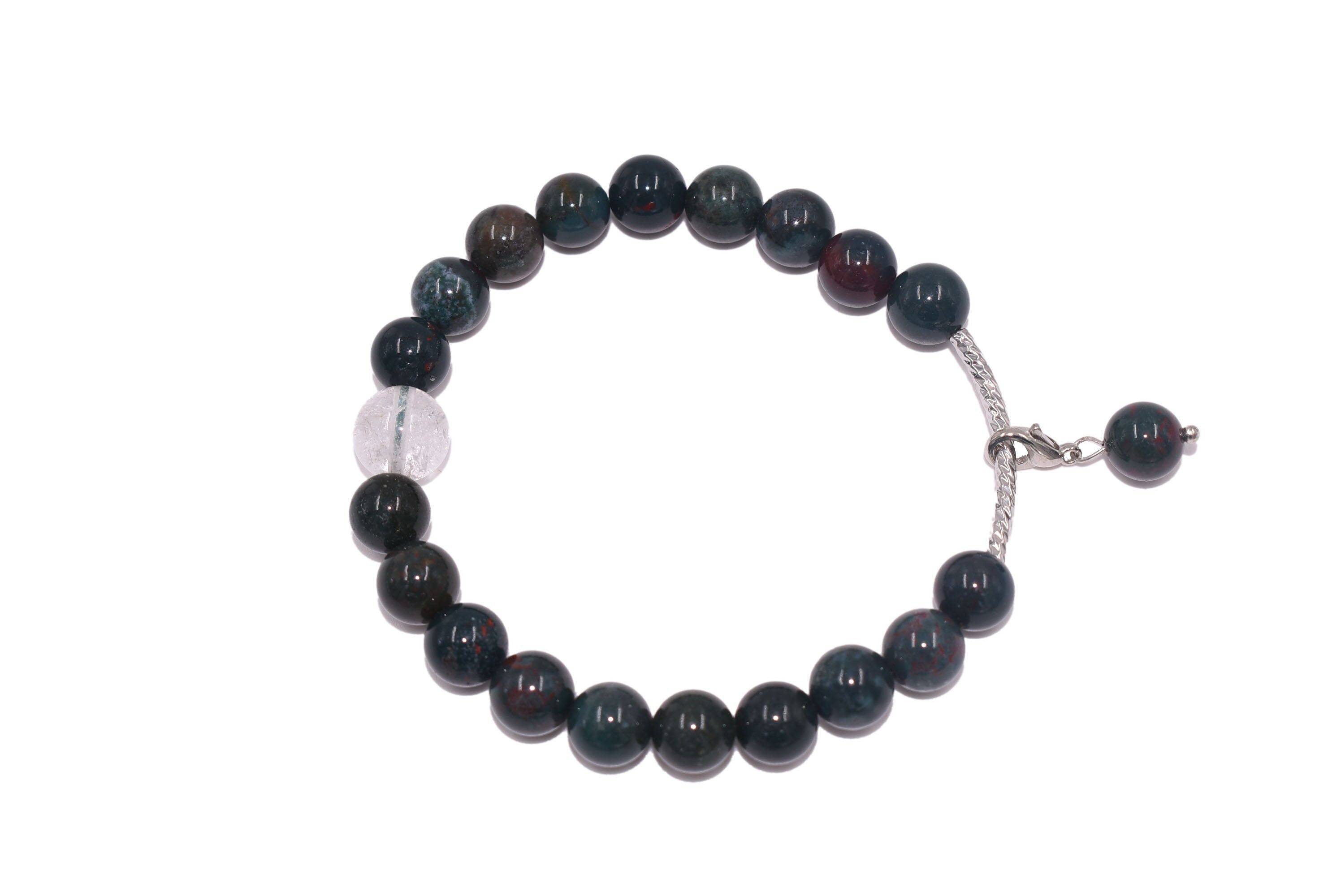 Bracciale zodiaco - pietra del sangue Pesci