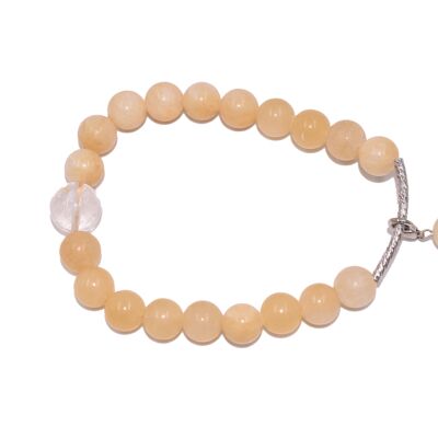 Bracciale zodiaco - Calcite Leone