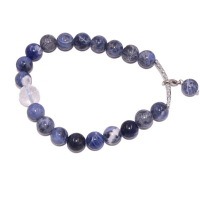 Zodiac bracelet - Sodalite Virgo