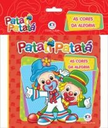 Patati Patatá - As cores da alegria - livro de banho 1