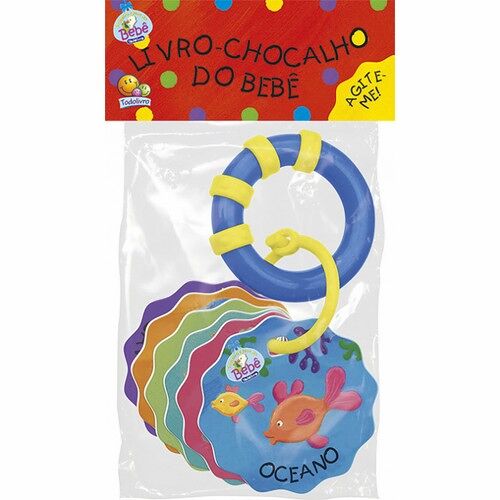 Livro-chocalho - Livro do bebe - LIVRO CHOCALHO DO BEBE: ANIMAIS DE ESTIMAÇÃO