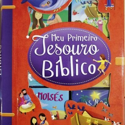 TESOURO BIBLICO - CAJA COM 6 LIVRINHOS CARTONADOS