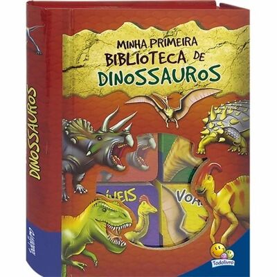 Minha Primeira Biblioteca de Dinossauros - Boîte avec 6 unités