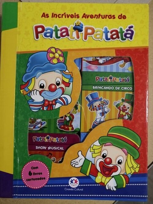 As incriveis aventura de patati-patata - box com 6 livrinhos cartonados