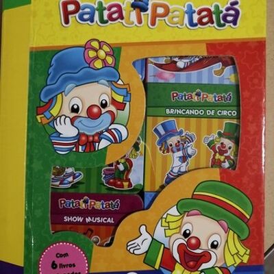 AS INCRIVEVIS AVENTURA DE PATATI-PATATA - BOX COM 6 LIVRINHOS CARTONADOS