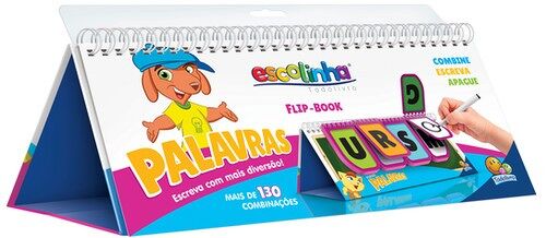 Flip book - ESCOLINHA FB - COMBINACOES DIVERTIDAS: PALAVRAS