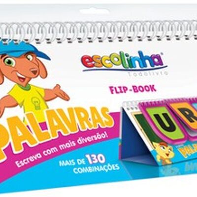 Flip book - ESCOLINHA FB - COMBINACOES DIVERTIDAS: PALAVRAS